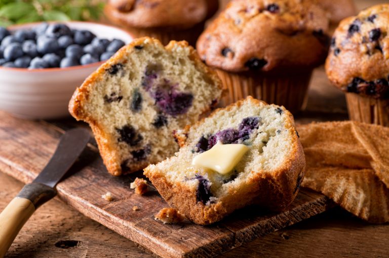 Blueberry muffin